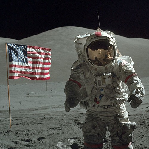 the flag